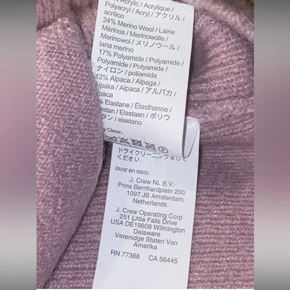 *NWT* J.Crew Cocoon Sweater Blazer in Dried Violet - Picture 6 of 11